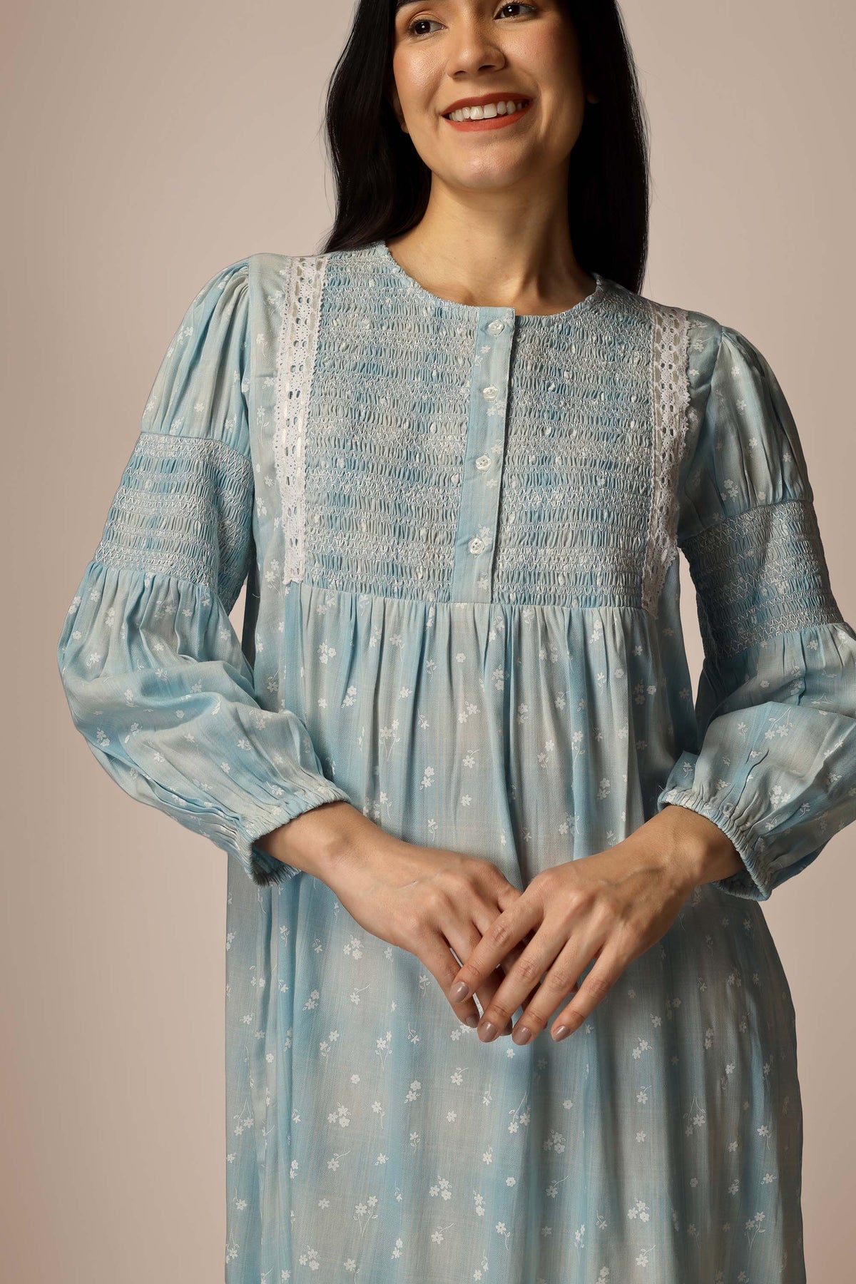 Magnolia M, Smocking Dress