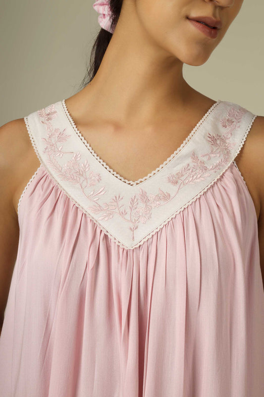 Crystal, Embroidered Dress