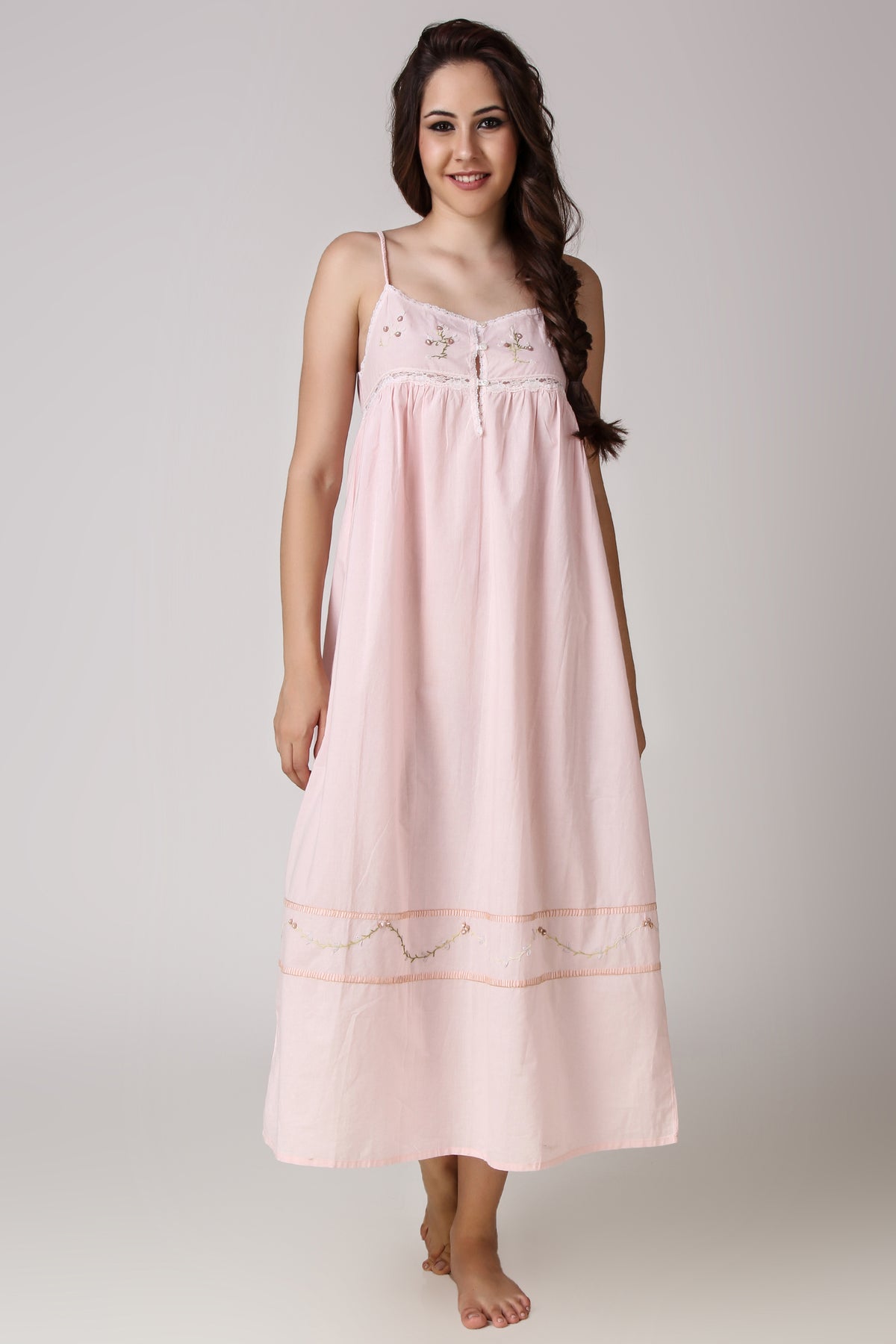 Rosebud, Embroidered Dress & Gown