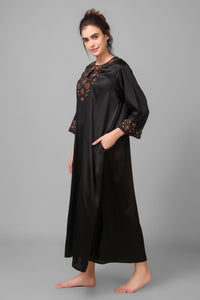 Boho-Chic, Embroidered Kaftan