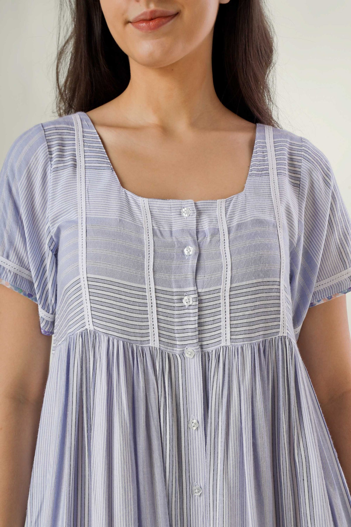 Eliza, Front Open Dress