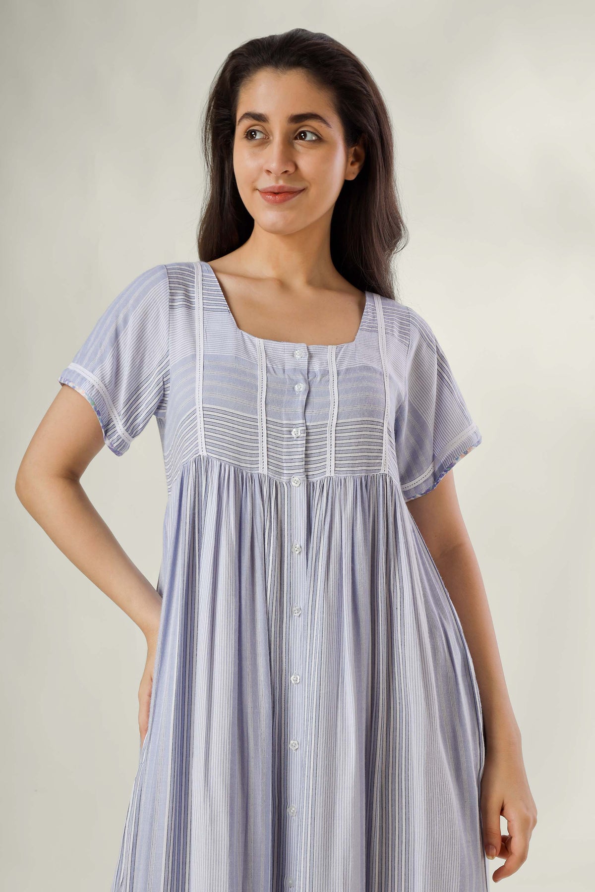 Eliza, Front Open Dress