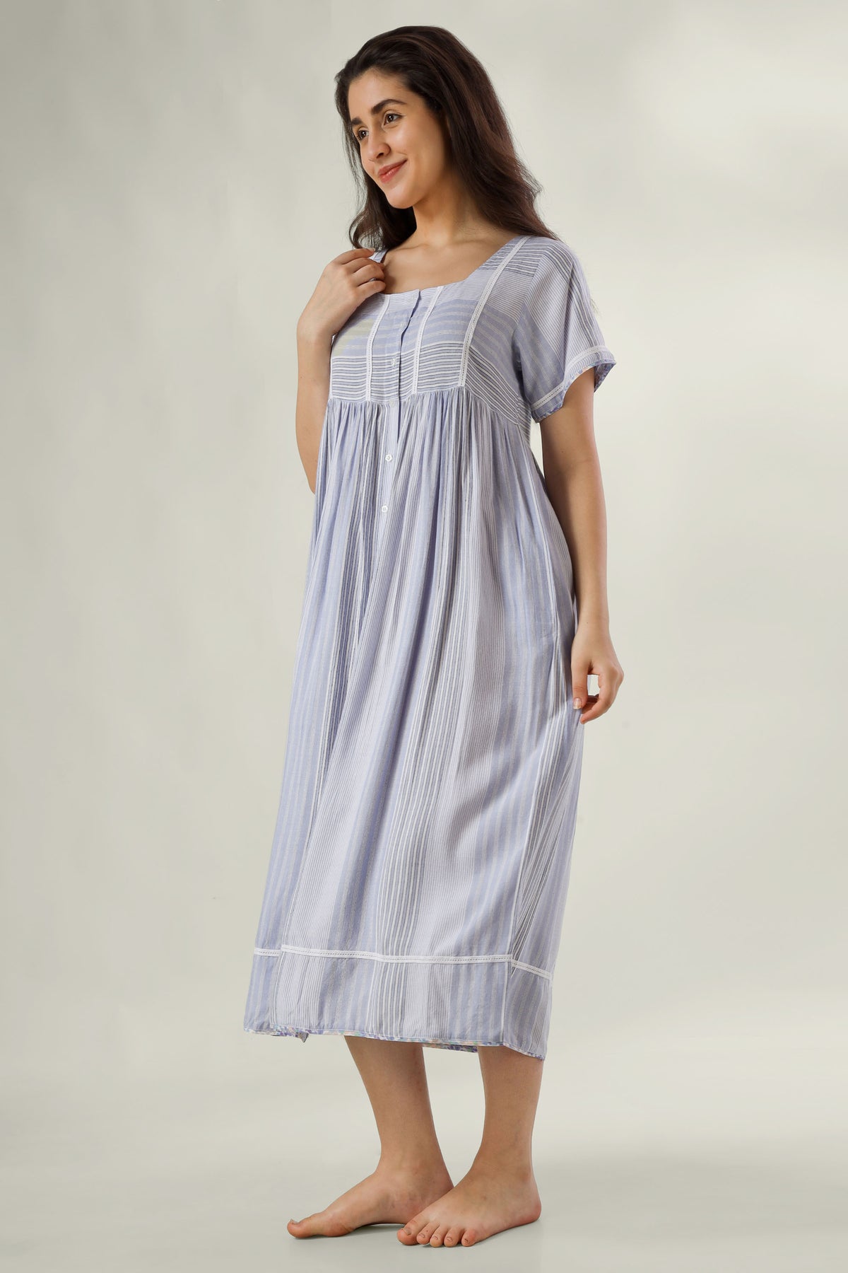 Eliza, Front Open Dress