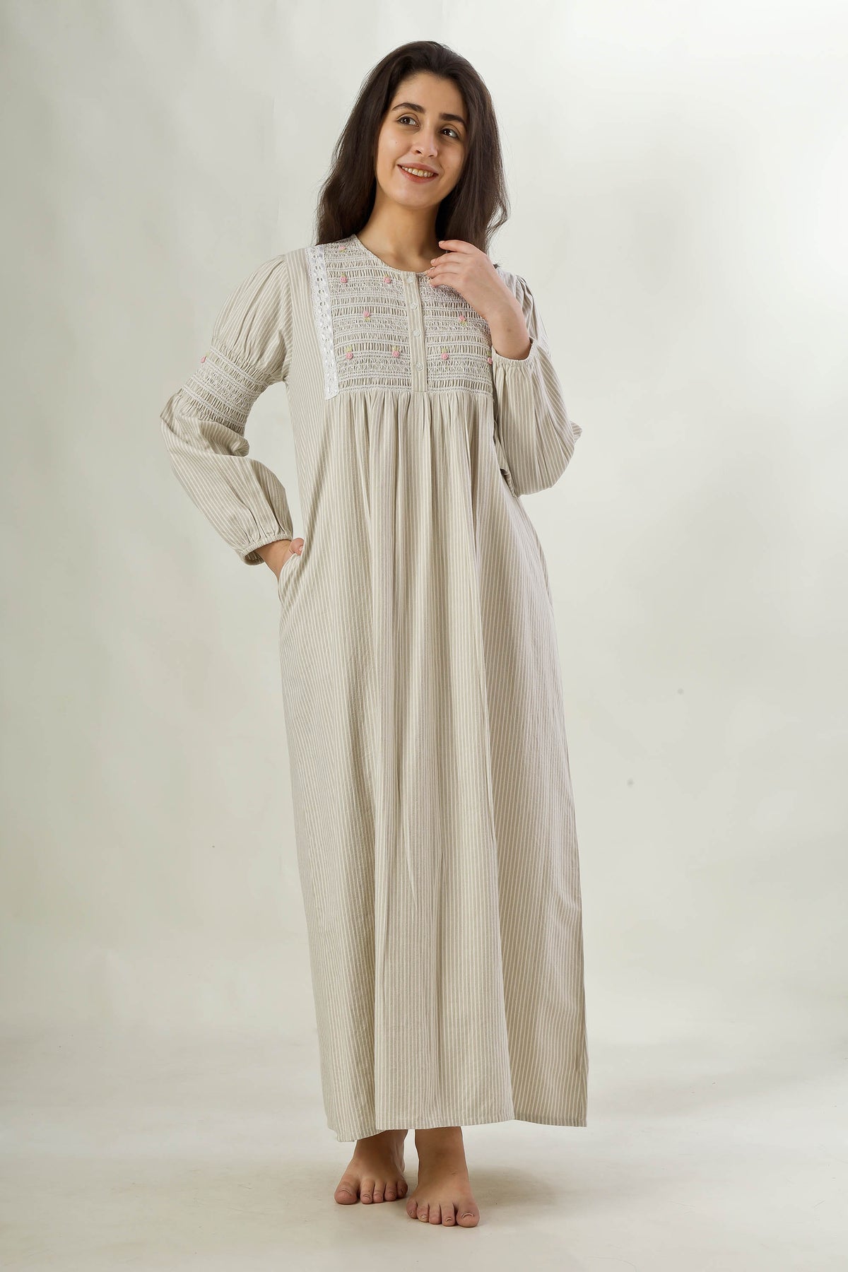 Magnolia M, Smocking Dress