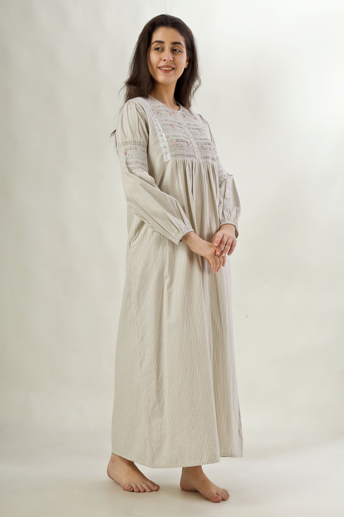 Magnolia M, Smocking Dress