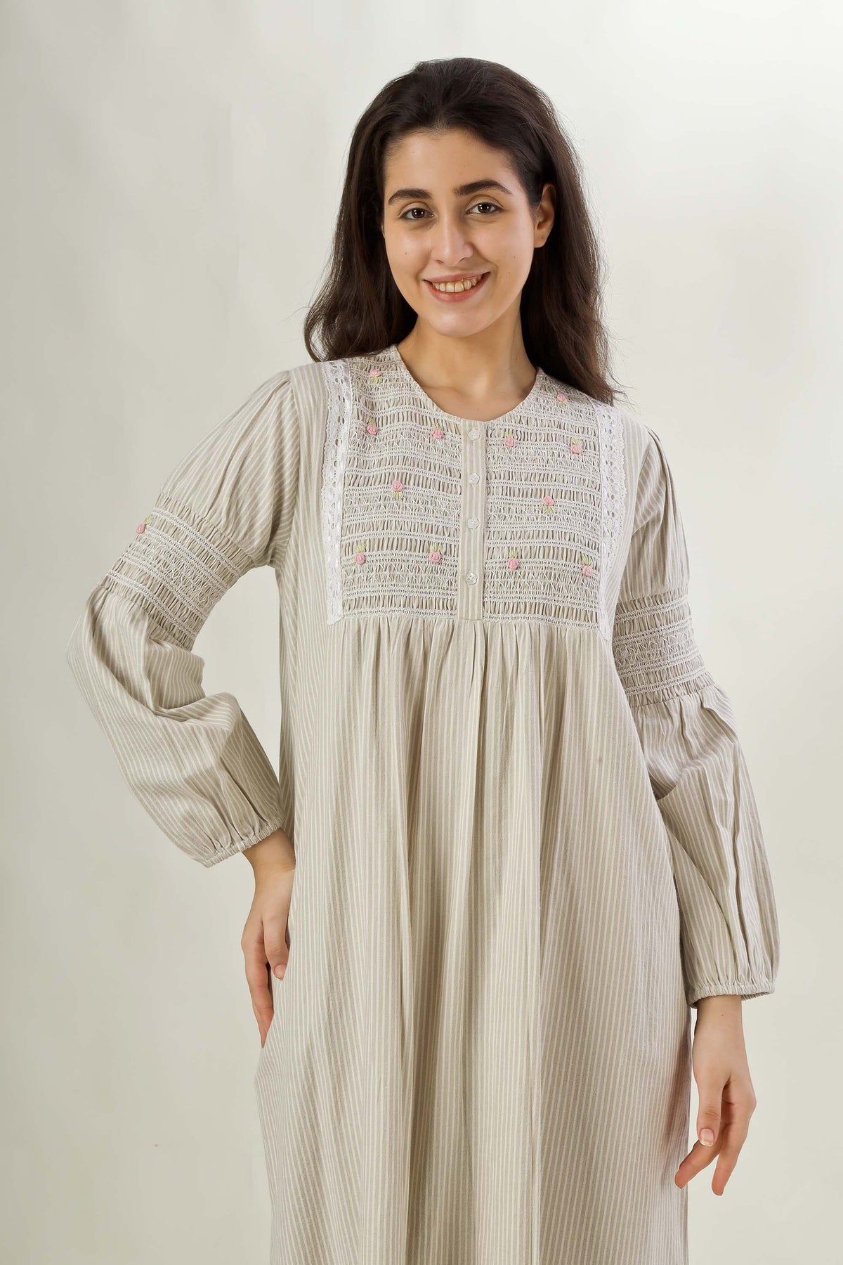 Magnolia M, Smocking Dress