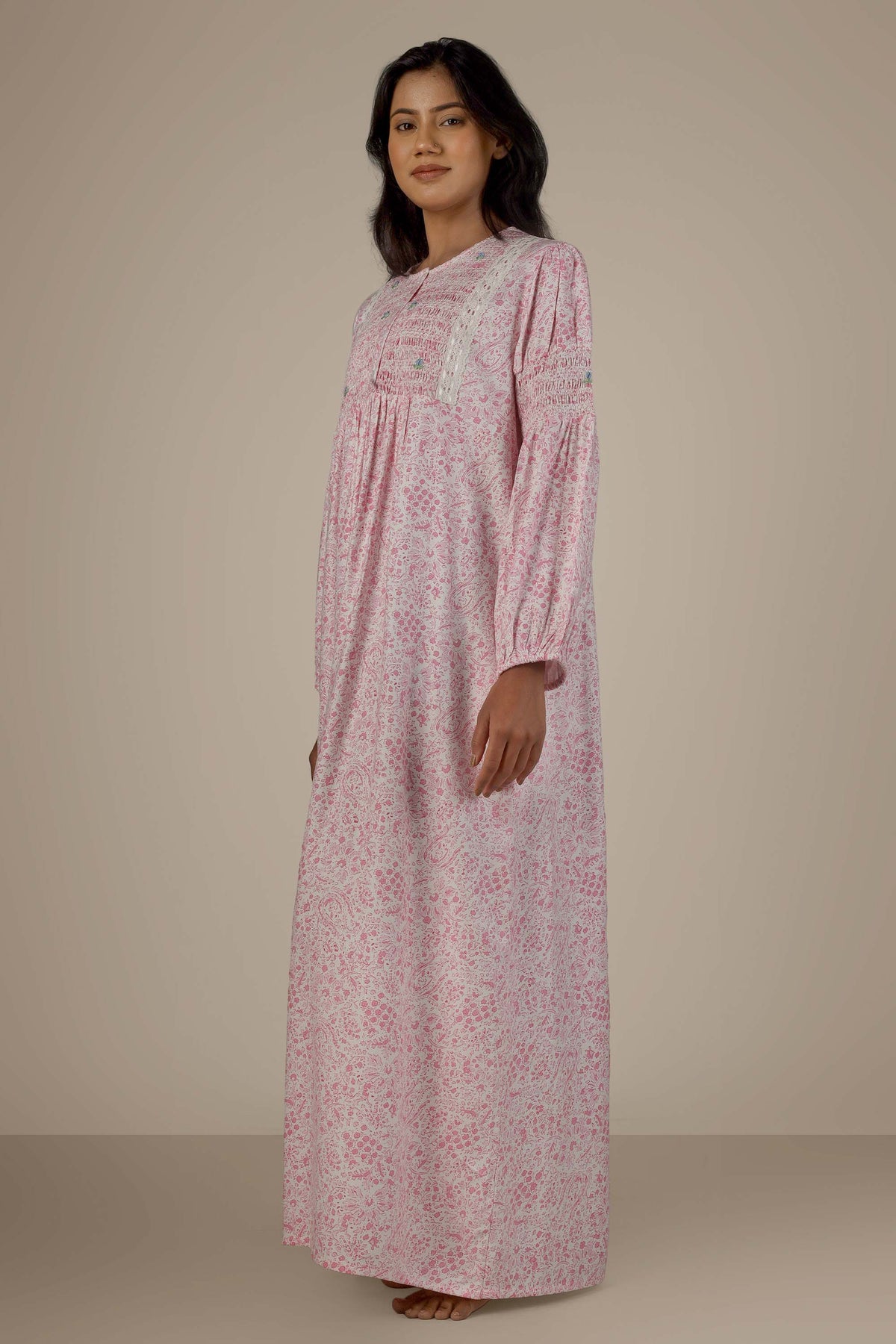 Magnolia M, Smocking Dress