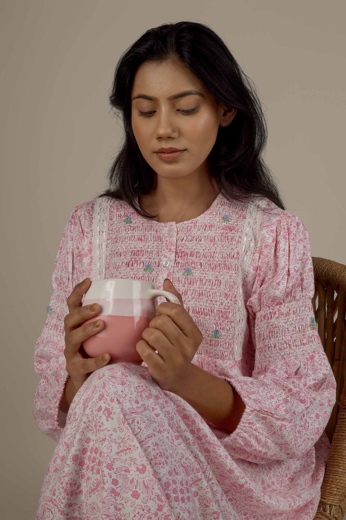 Magnolia M, Smocking Dress