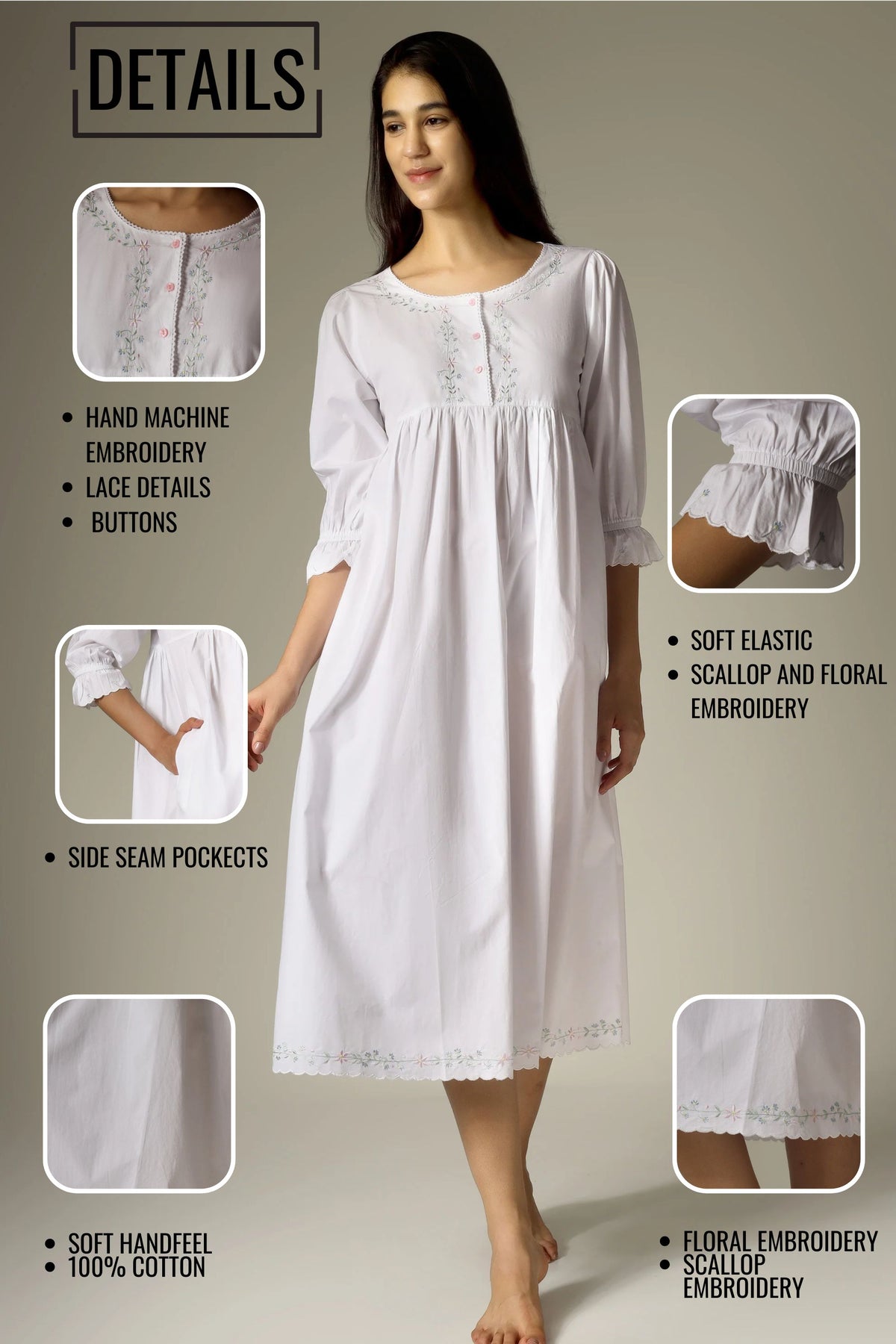 Cindy M, Nightdress