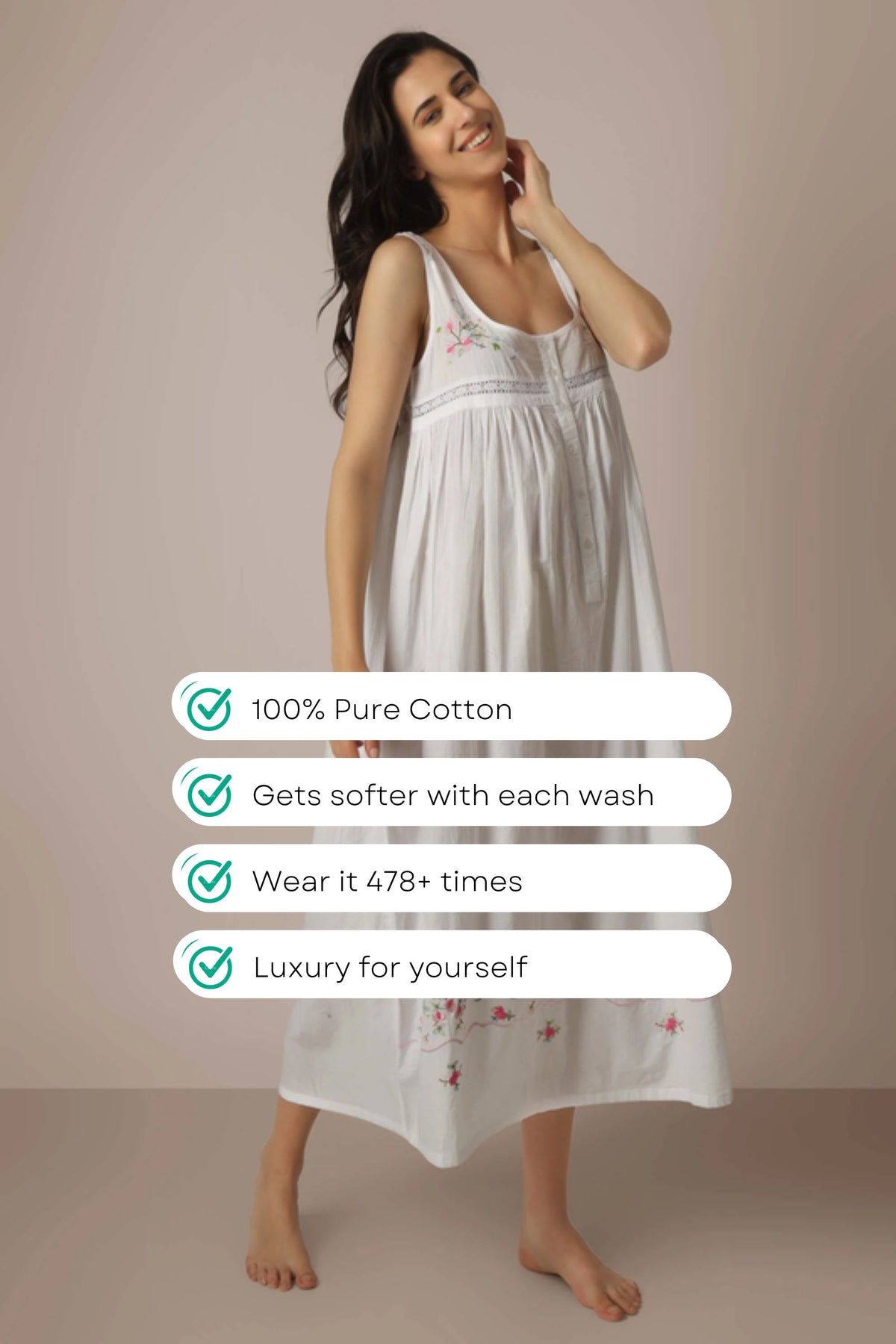 Maria, Night/Lounge Dress