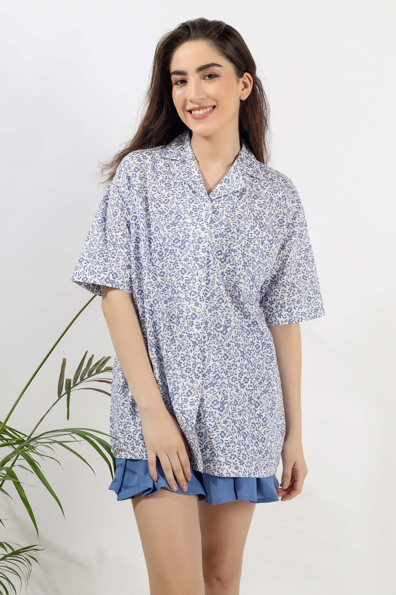 Reese Print, Shorts Set with Shirt