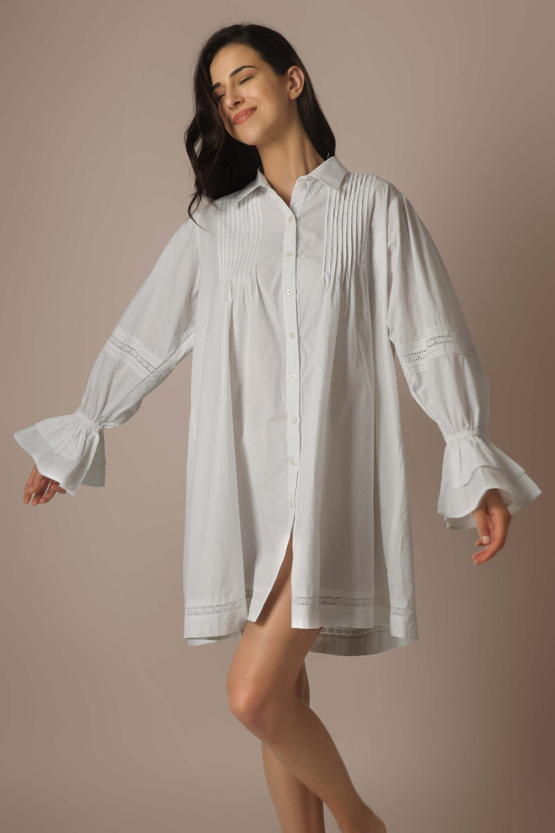 White Nightdress & Cotton Nighty for Women | Cotton Night Dress Collection After Dark White Nightdress & Cotton Nighty for Women | Cotton Night Dress Collection After Dark